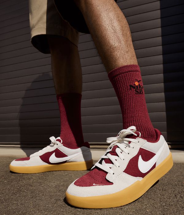 Nike SB Force 58 Schuh (team red white)