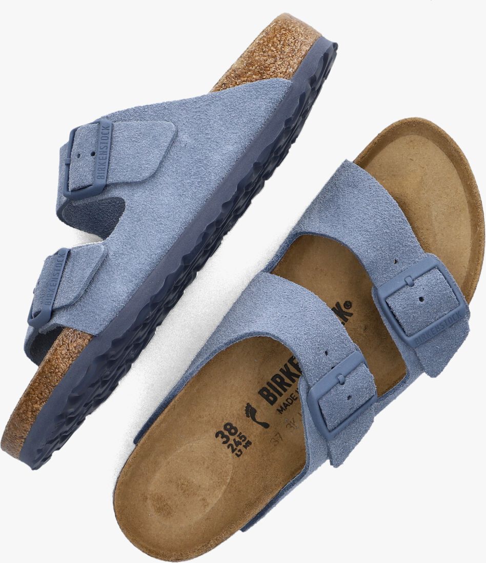 BIRKENSTOCK blauwe birkenstock slippers arizona dames
