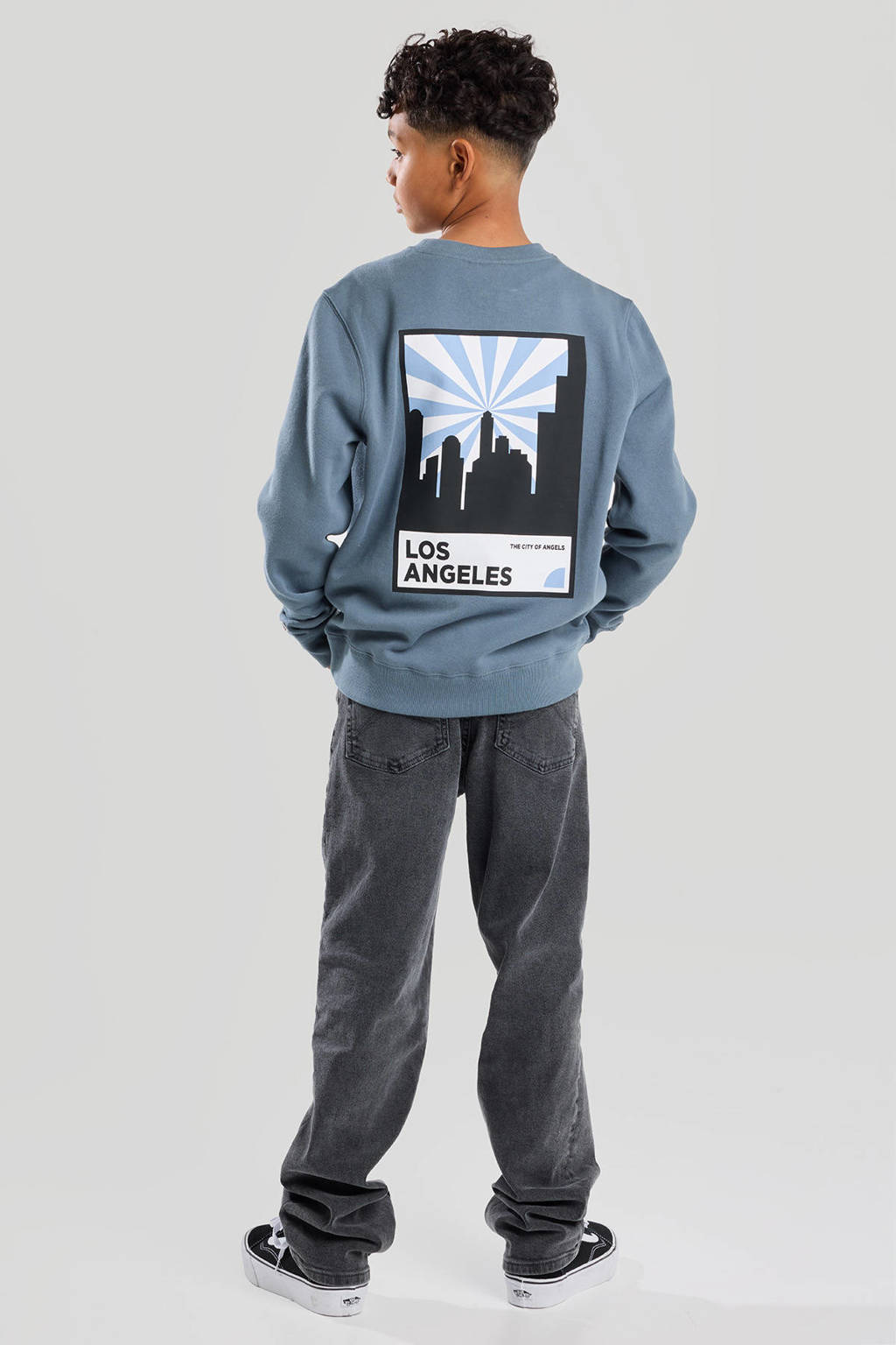 America Today sweater blauw