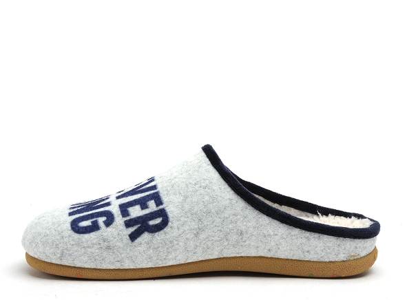 Hot potatoes chaussons homme modling gris