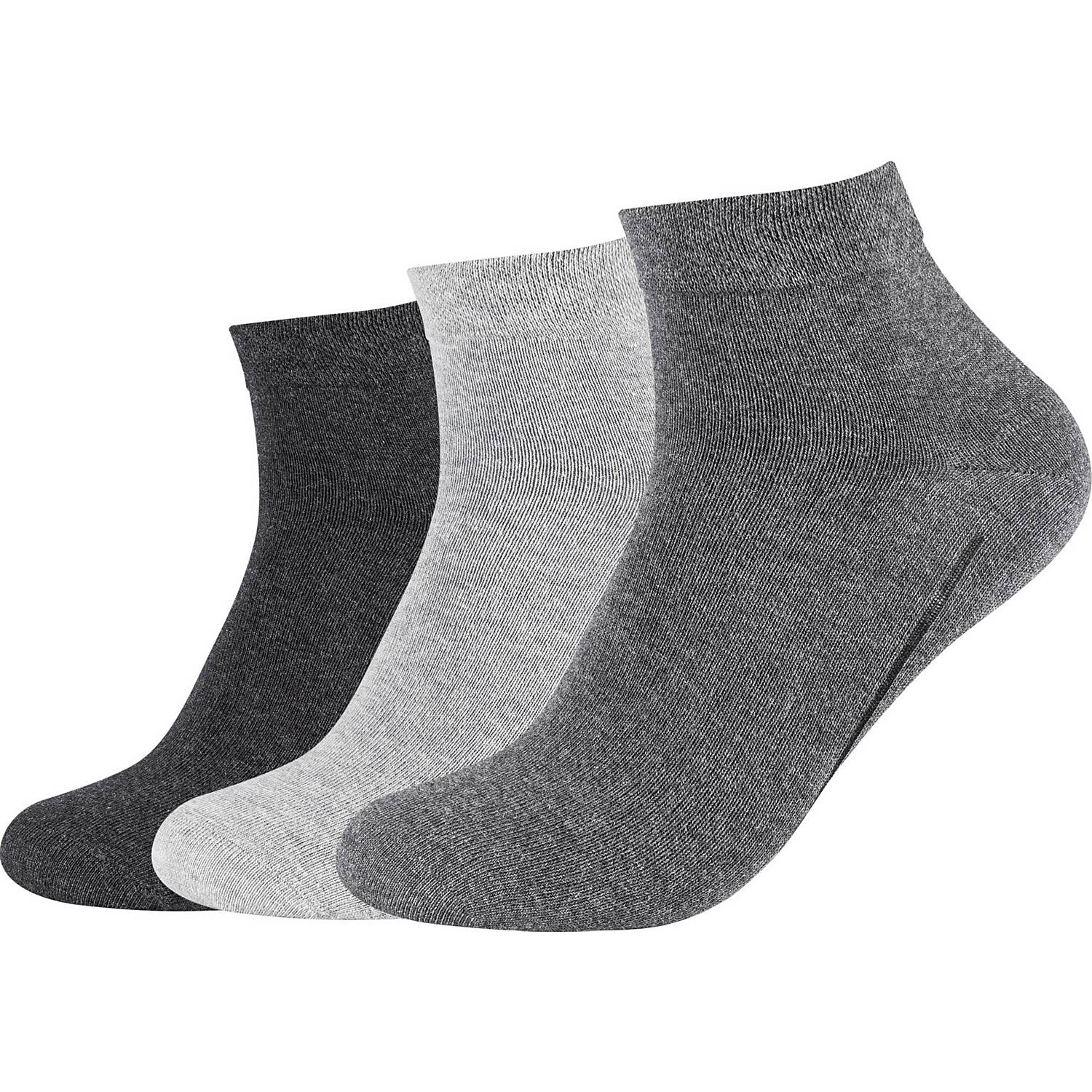 Camano Bio Unisex-Kurzsocken 3 Paar