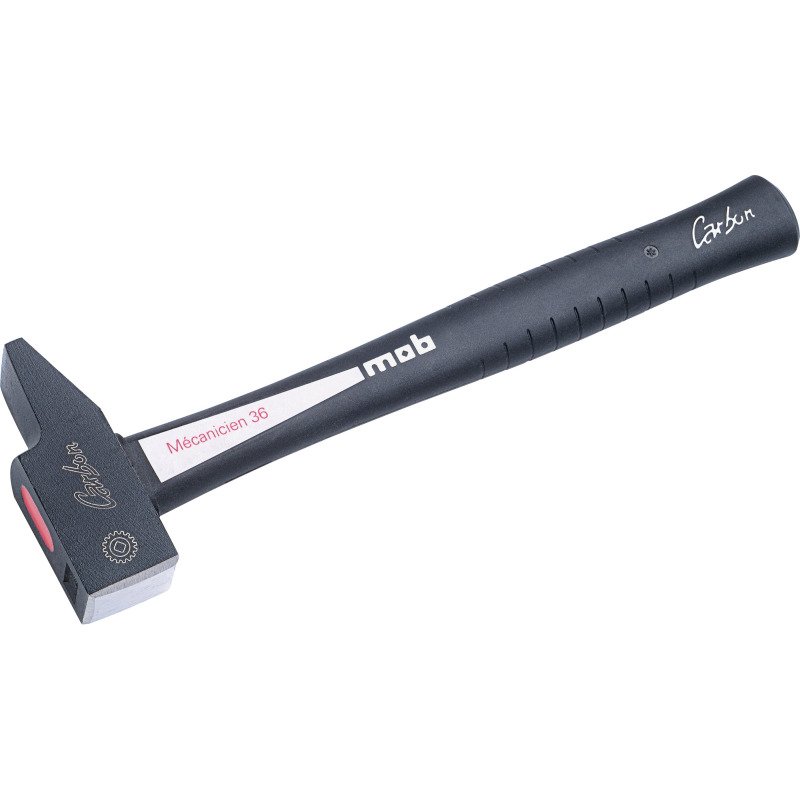 Marteau rivoir de mécanicien avec manche composite Carbon 10 x 3,2 x  2,6 cm