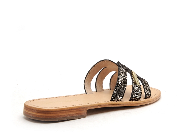 Les tropeziennes nu pieds plats femme hadamia f noir