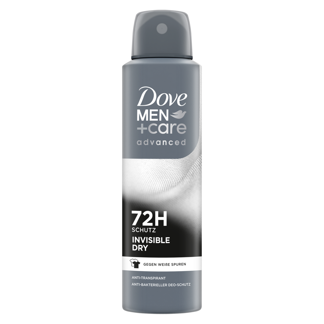 DOVE Deodorant Aerosol Spray Men Aeros Advanced Invisible Dry Aeros Spr 150 ml