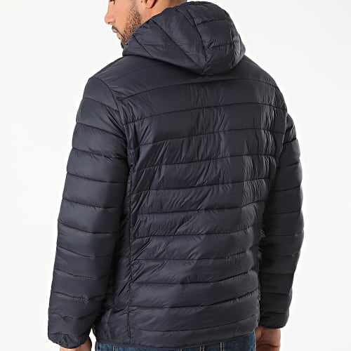 Doudoune Capuche 819 Bleu Marine