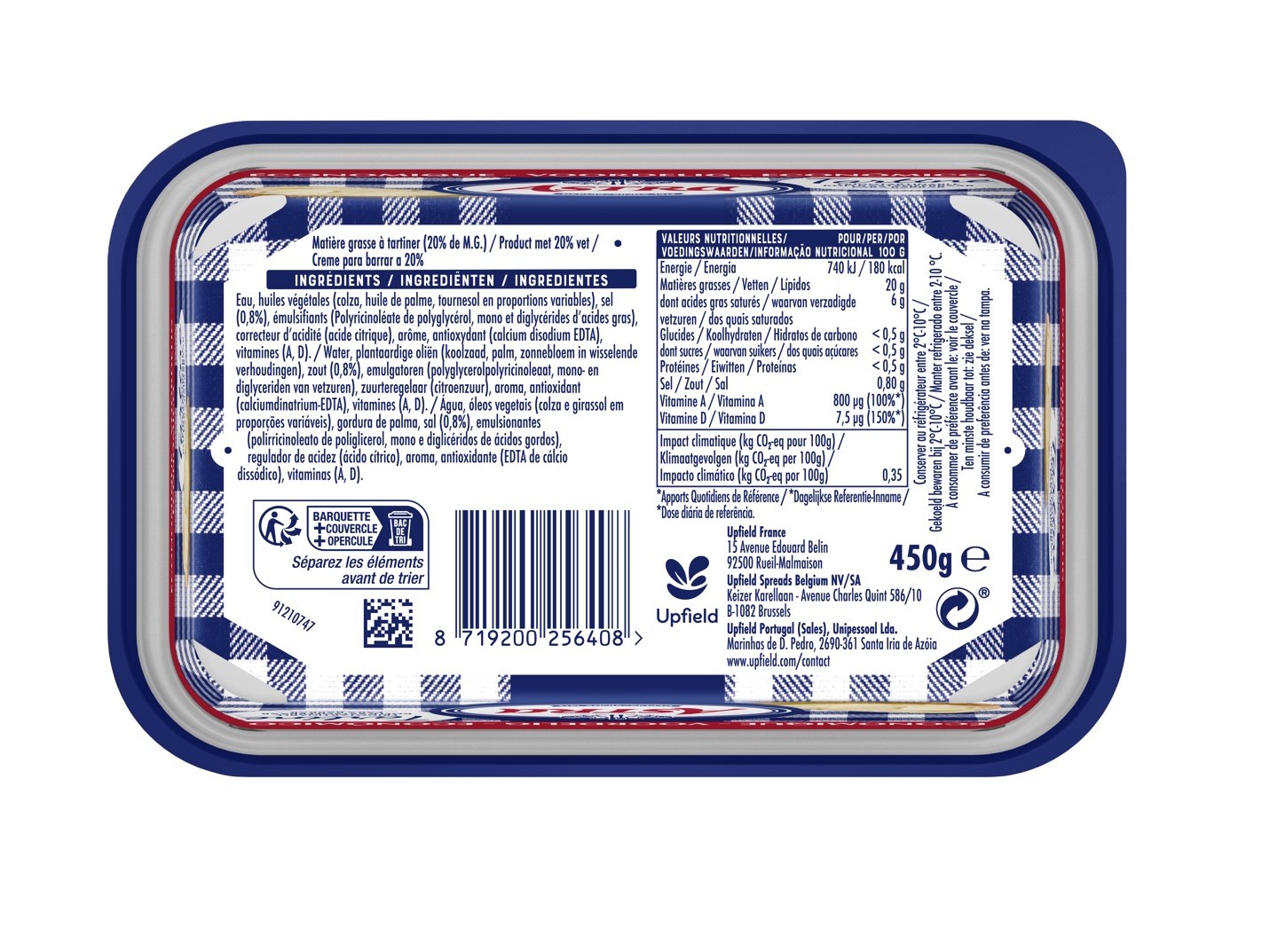 CREME VEGETAL ASTRA P/BARRAR 450G