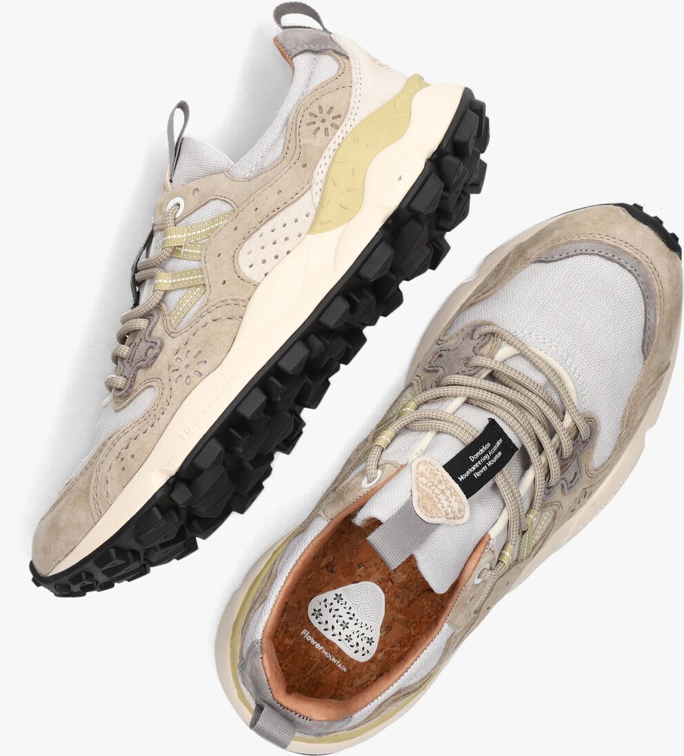 FLOWER MOUNTAIN bruine flower mountain lage sneakers yamano 3 woman