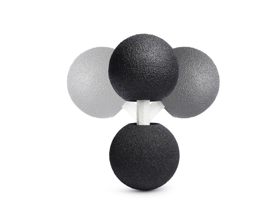 Faszienball Duoflex 12 black/white