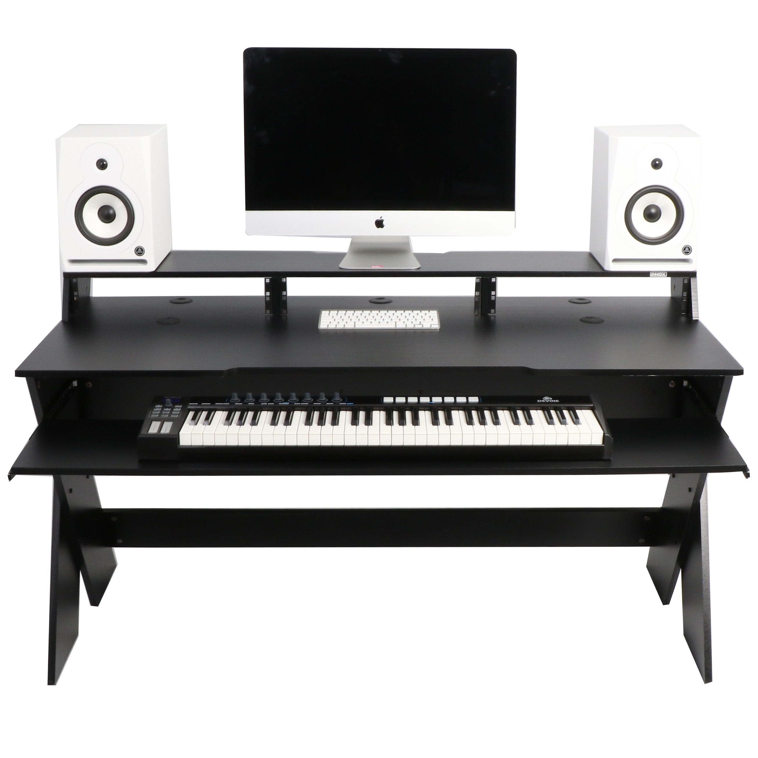 Innox X-Desk BK studiomeubel (zwart)