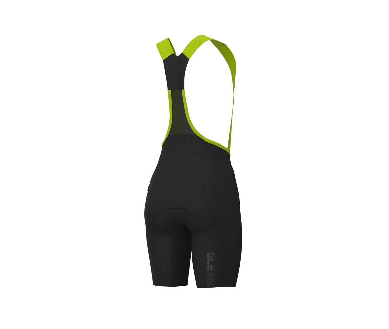 Ale PR-E Master 2.0 Fietsbroek Kort Zwart/Groen Dames