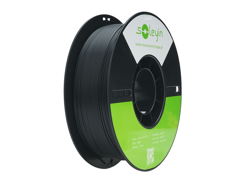 Creality Filament Soleyin Ultra-PLA Schwarz 1.75 mm 1.29 kg 1.75 mm PLA Filament