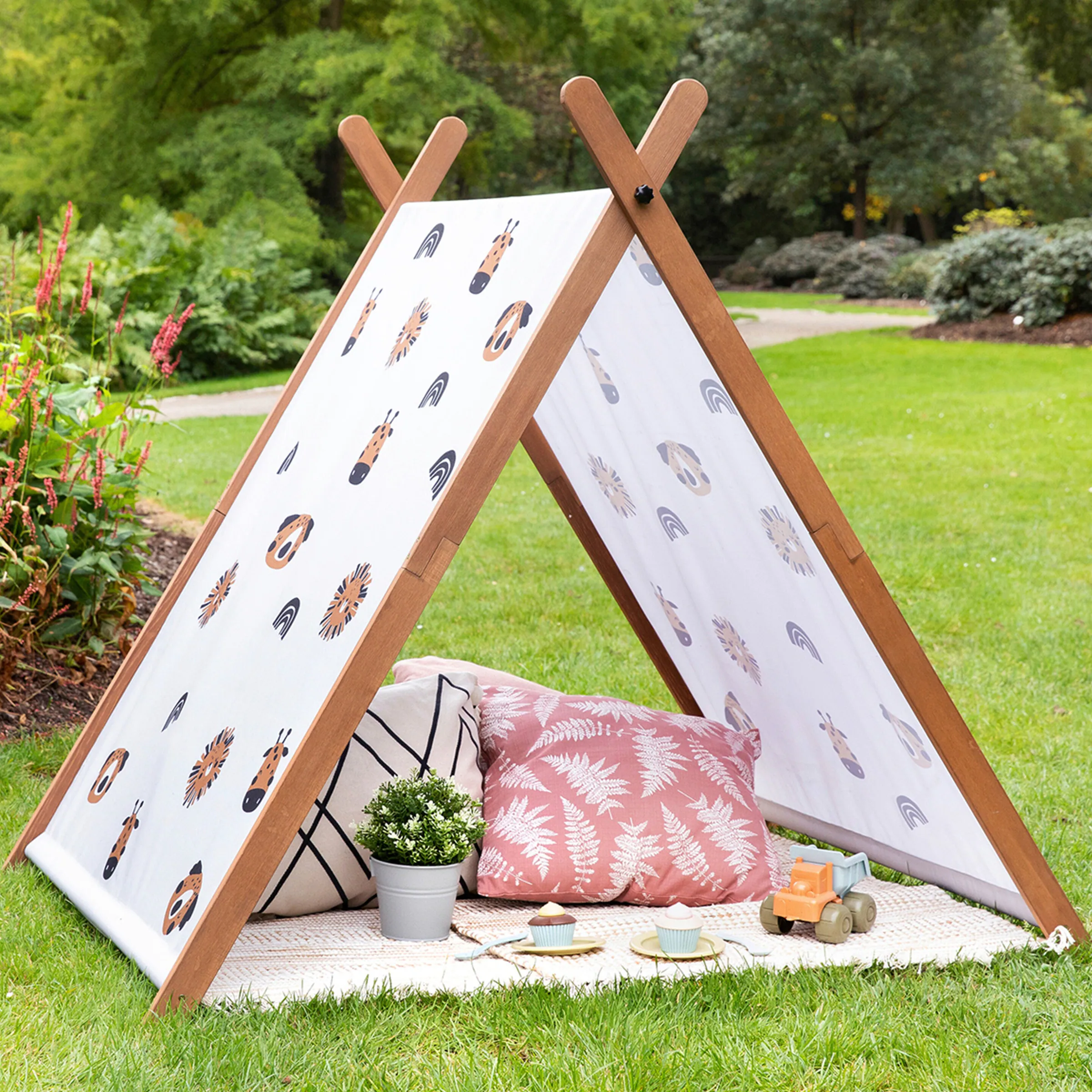 MUDDY BUDDY® Sandkasten mit Zelt Safari Seeker