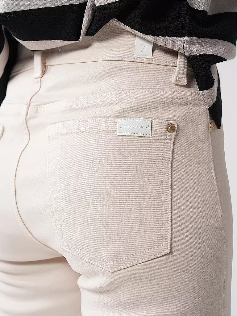 7 FOR ALL MANKIND Jeans Flared Fit creme