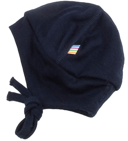 Joha Babymütze - Wolle - 2-lagig - Navy