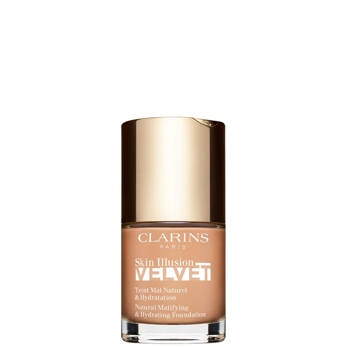 CLARINS Skin Illusion Velvet Fond de Teint Mat Naturel &  Hydratation