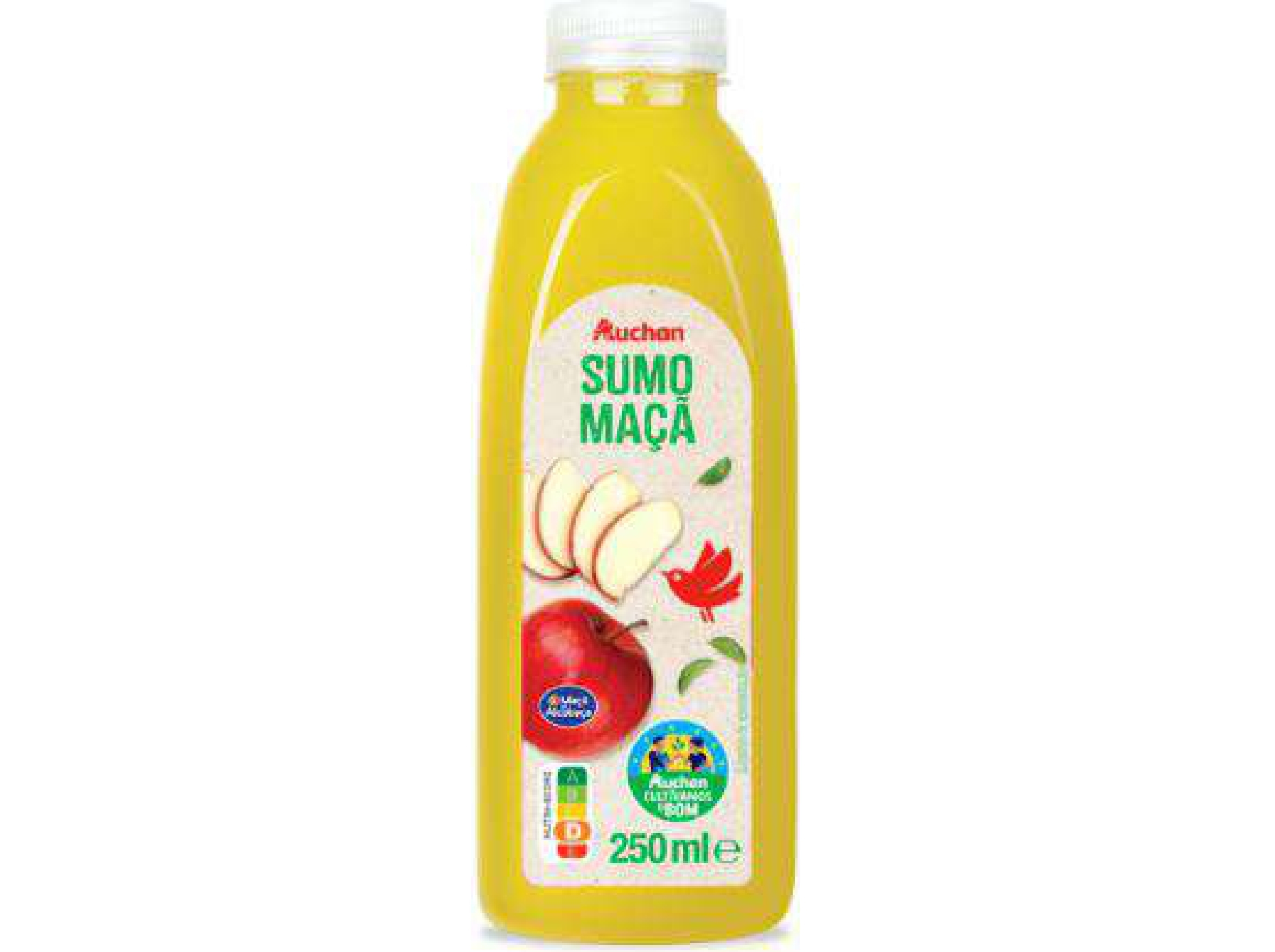 SUMO MAÇÃ AUCHAN CULTIVAMOS O BOM 250 ML