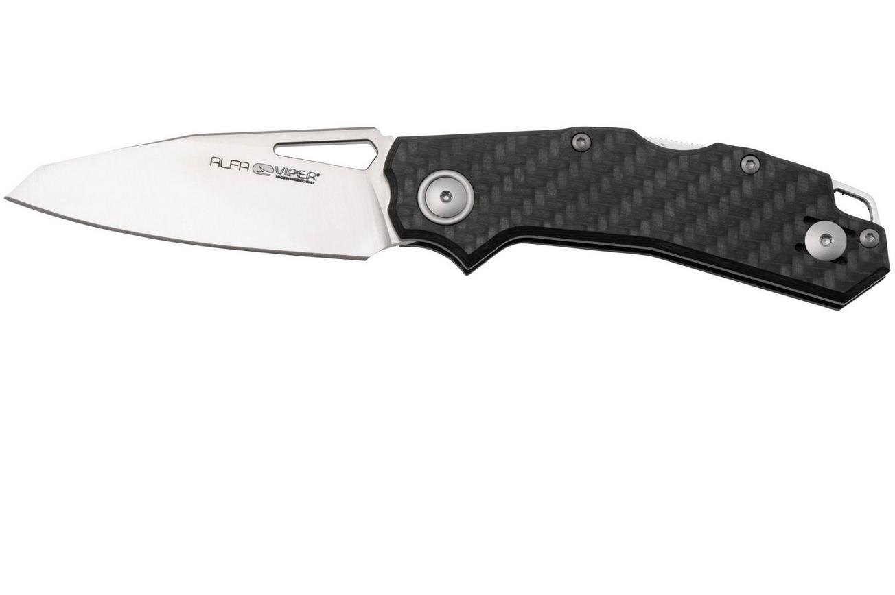 Viper Alfa V6020FC, Satin CPM MagnaCut, Grey/Black Carbon Fiber zakmes, Simone Tonolli design