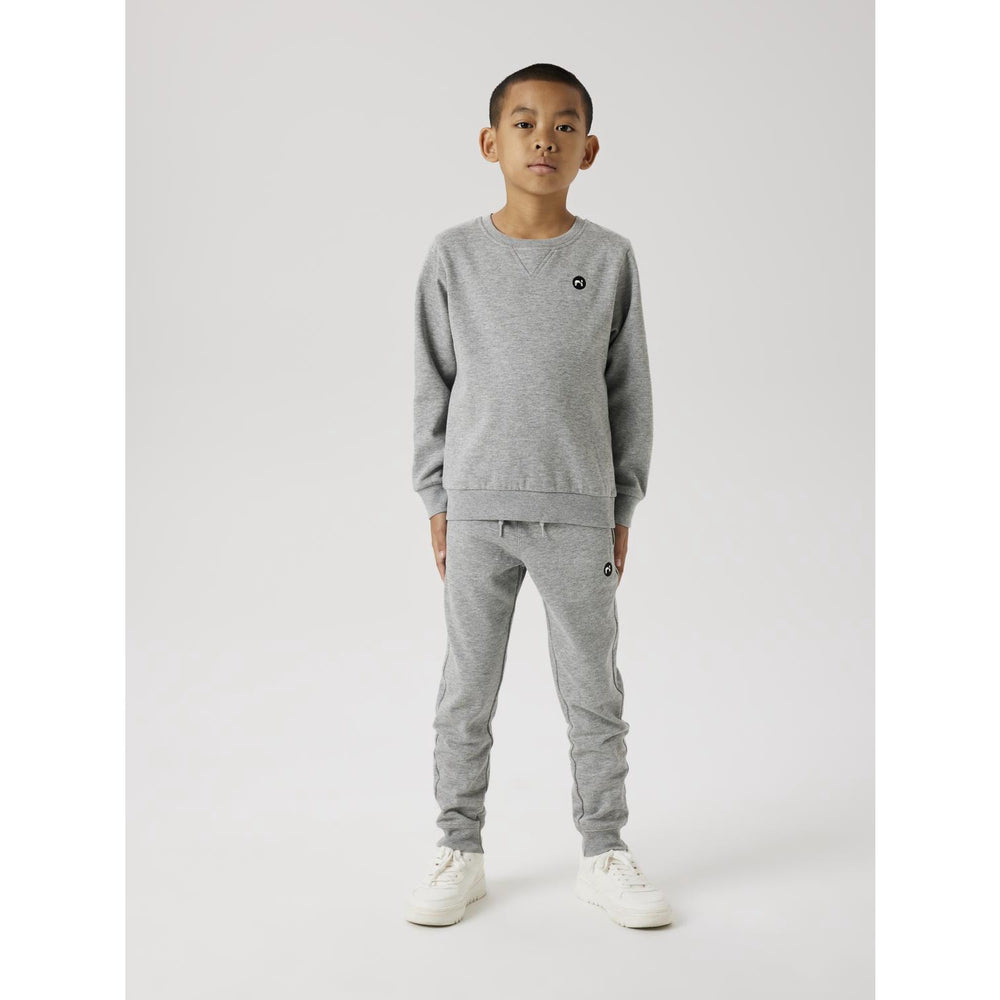 Køb Name It Grey Melange Vimo Sweatshirt Noos