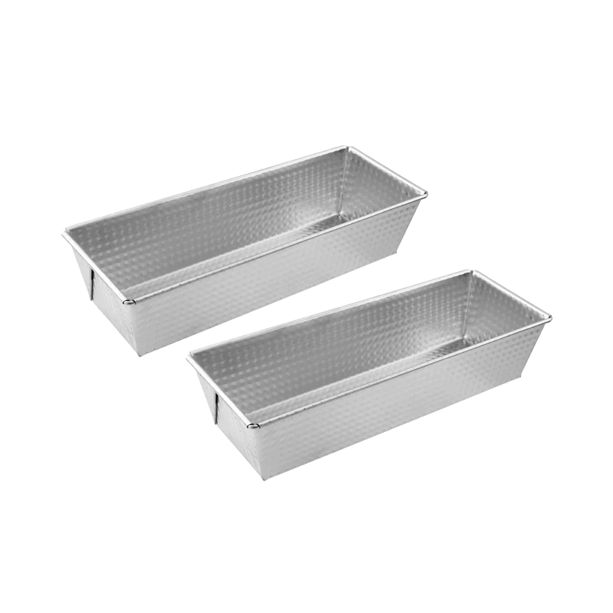 Lot de 2 moules à cakes 25,5 x 11,2 cm Silver Zenker