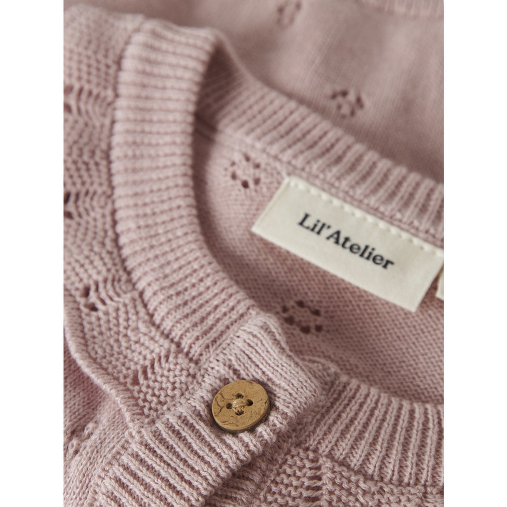 Køb Lil'Atelier Peach Whip Melange Nbfdorina Ls Strik Card Lil