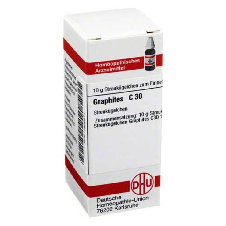 DHU Graphites C 30 Globuli, 10 g