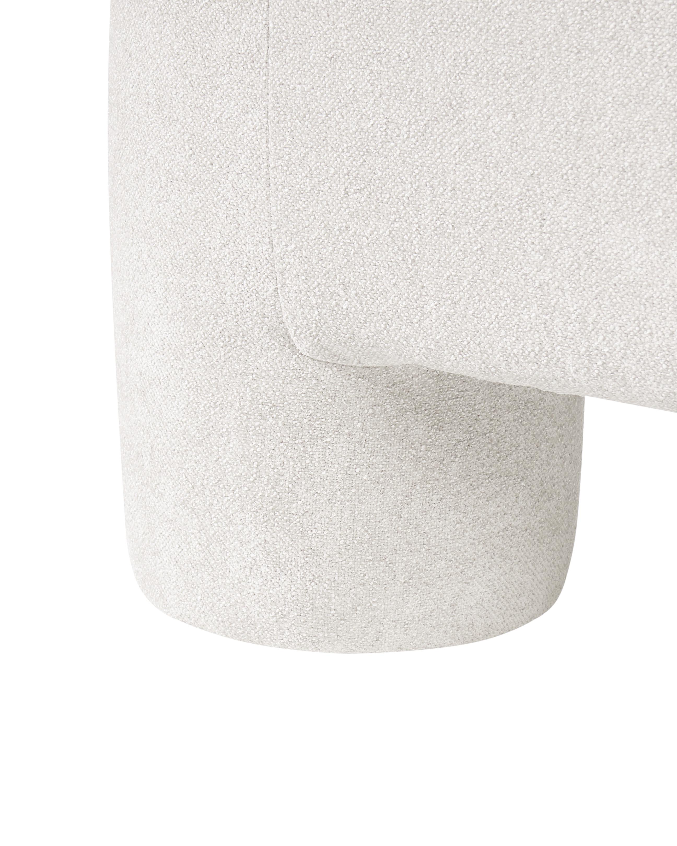 Fauteuil HOGBO Stof Wit