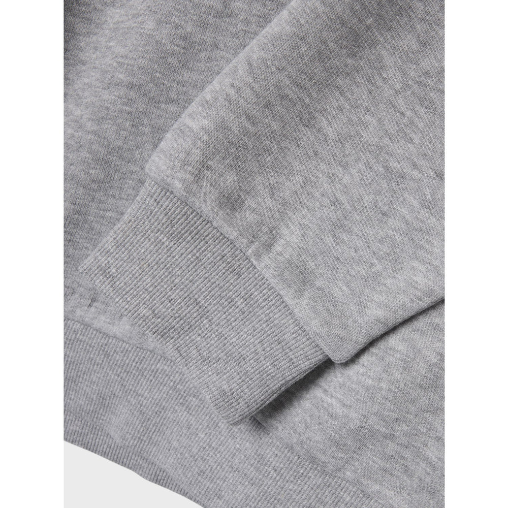 Køb Name It Grey Melange Ohans Regular Sweatshirt