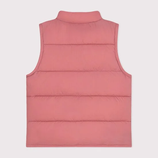 Doudoune sans manches matelassée bébé   Rose rosewood        de               Petit Bateau