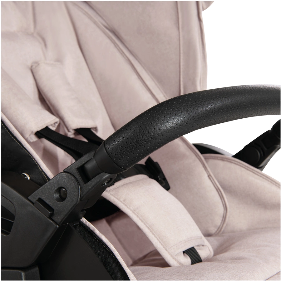 hauck Kinderwagen Vision X Set Black Melange Beige