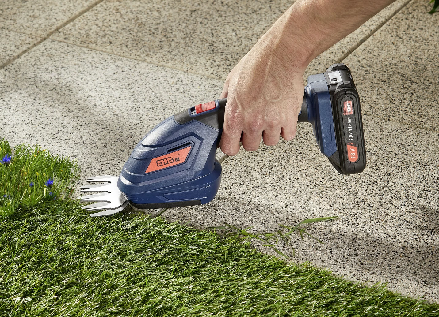 Akku-Gartenpflege-Set 3-in-1 (Akku und Ladegerät nicht im Lieferumfang)