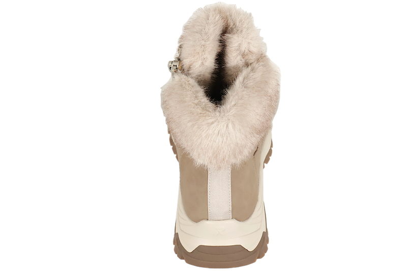 RIEKER VINTERSTØVLE I BEIGE PU