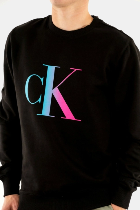 sweat calvin klein jeans j30j320903 beh ck black