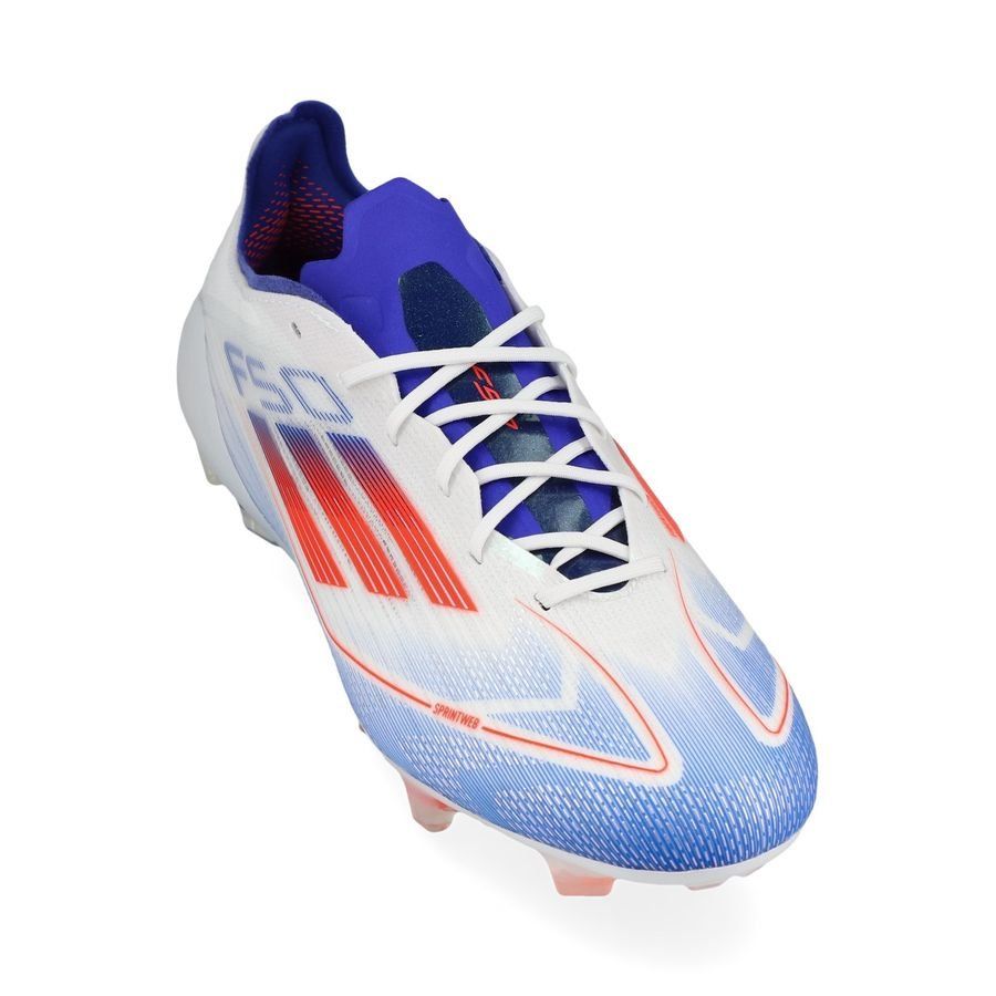 adidas F50 Elite FG Advancement - Blanc/Rouge/Bleu