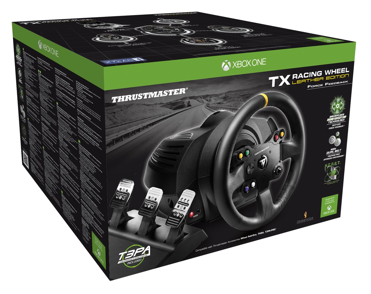 Thrustmaster - TX Racing Wheel - Leather Edition