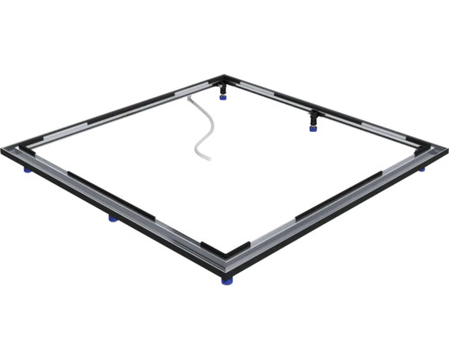 KALDEWEI ESR montageframe voor douchebakken 90 x 110 cm inclusief afdichtingsset, zonder sifon