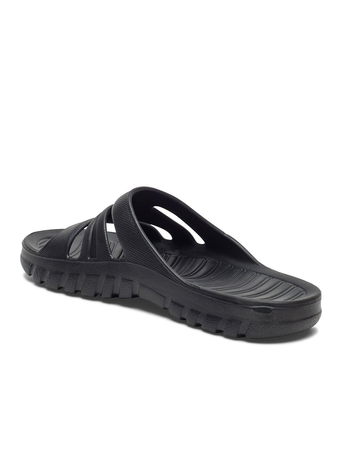 Mules Piscine Homme Légères Noires