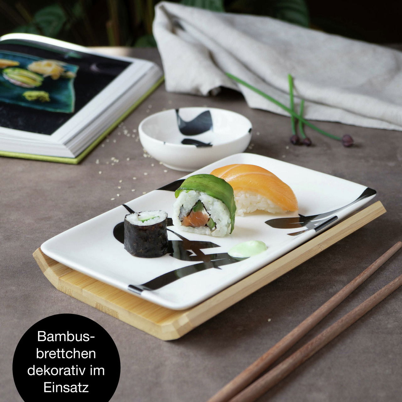 Moritz & Moritz Sushi Set 10tlg. Schrift