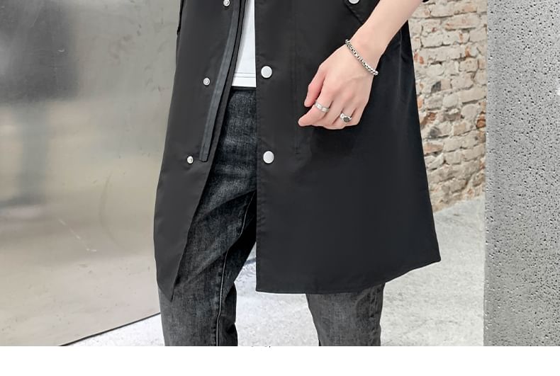 Bay Go Mall - Trenchcoat met capuchon en ritssluiting