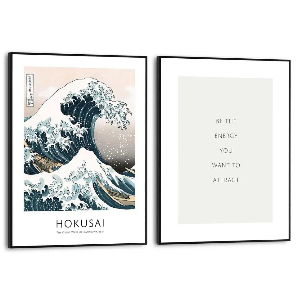 Set poster met lijst - Energy