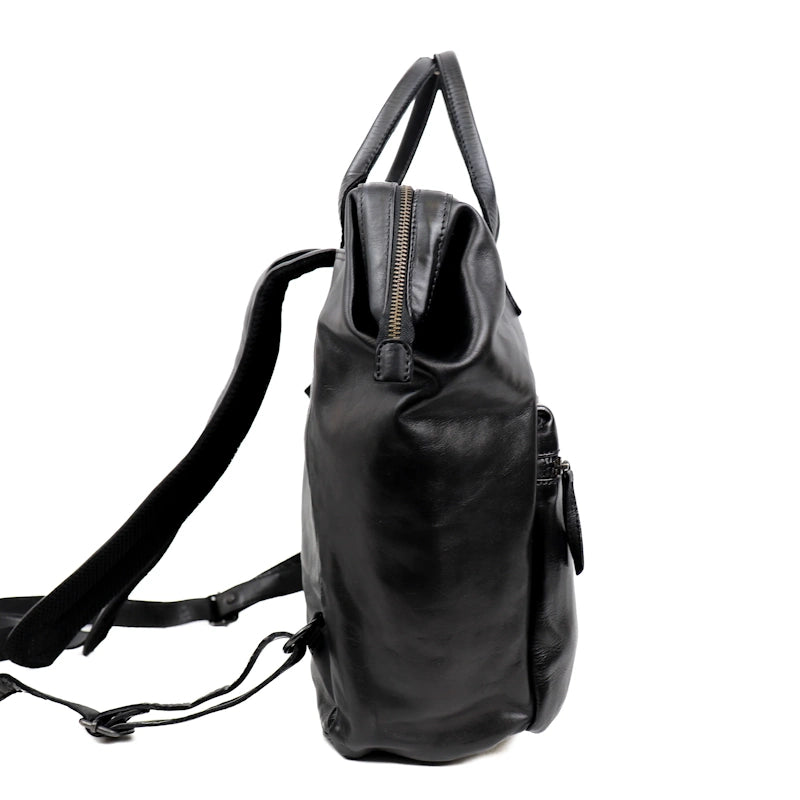 Bear Design Rugtas met Beugelsluiting Jurian Black