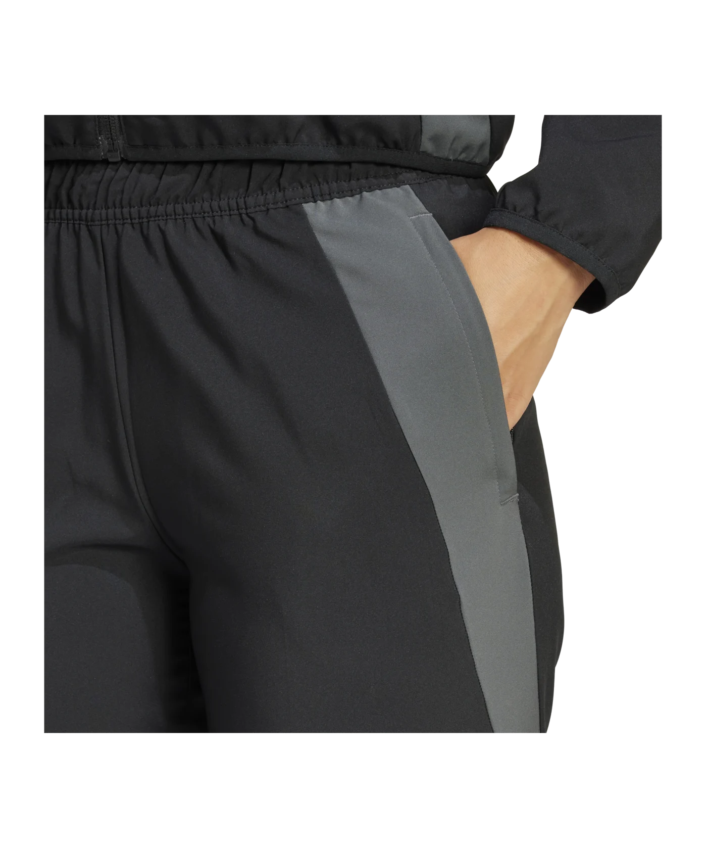 adidas Tiro 24 Competition Präsentationshose Damen Schwarz Grau