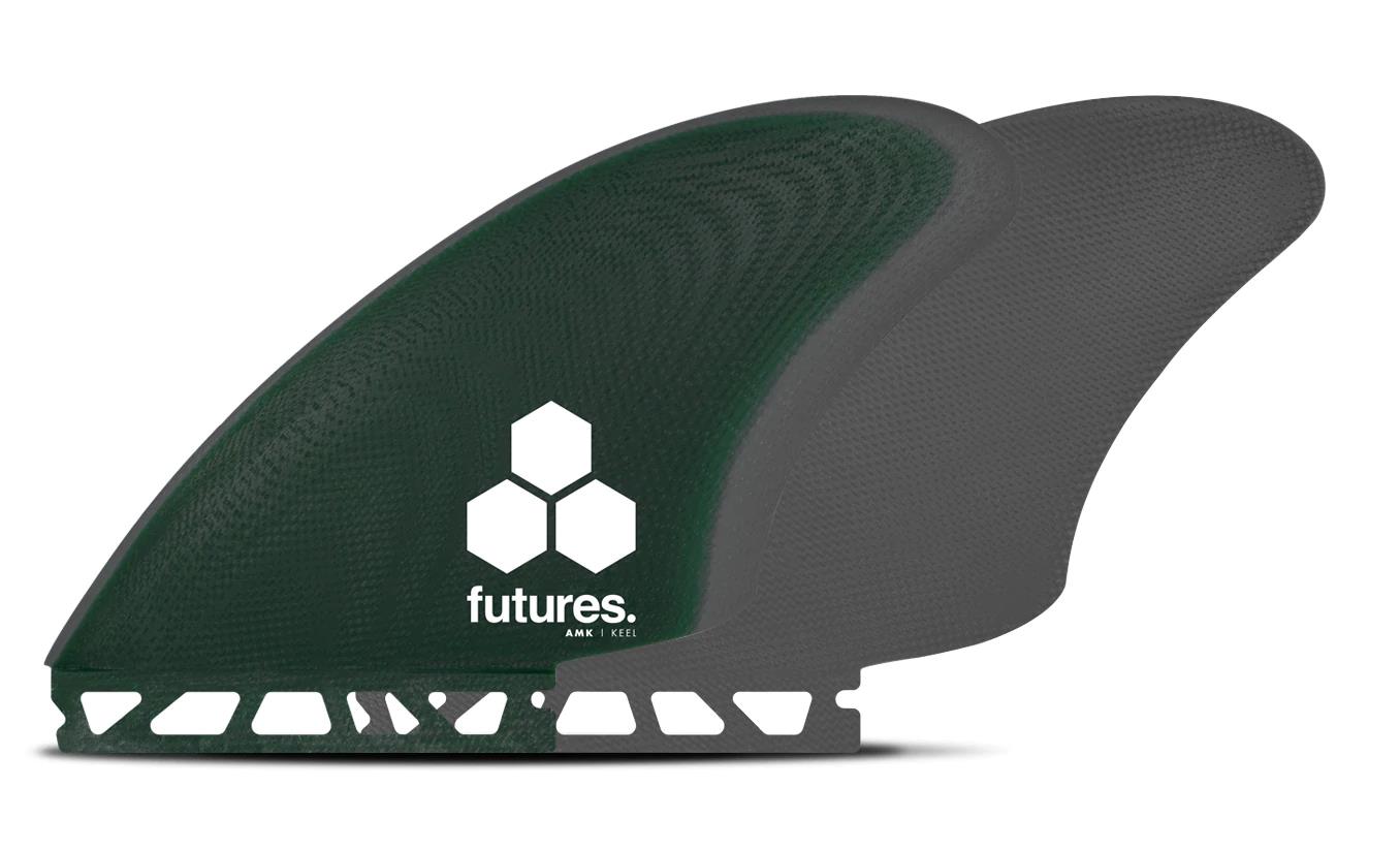 Futures AM Keel Fiberglass - Green / Grey - Twin - L