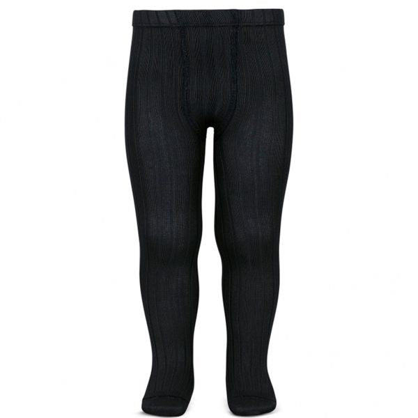 Strømpebukser Rib Negro - Cóndor → Luksusbaby.dk