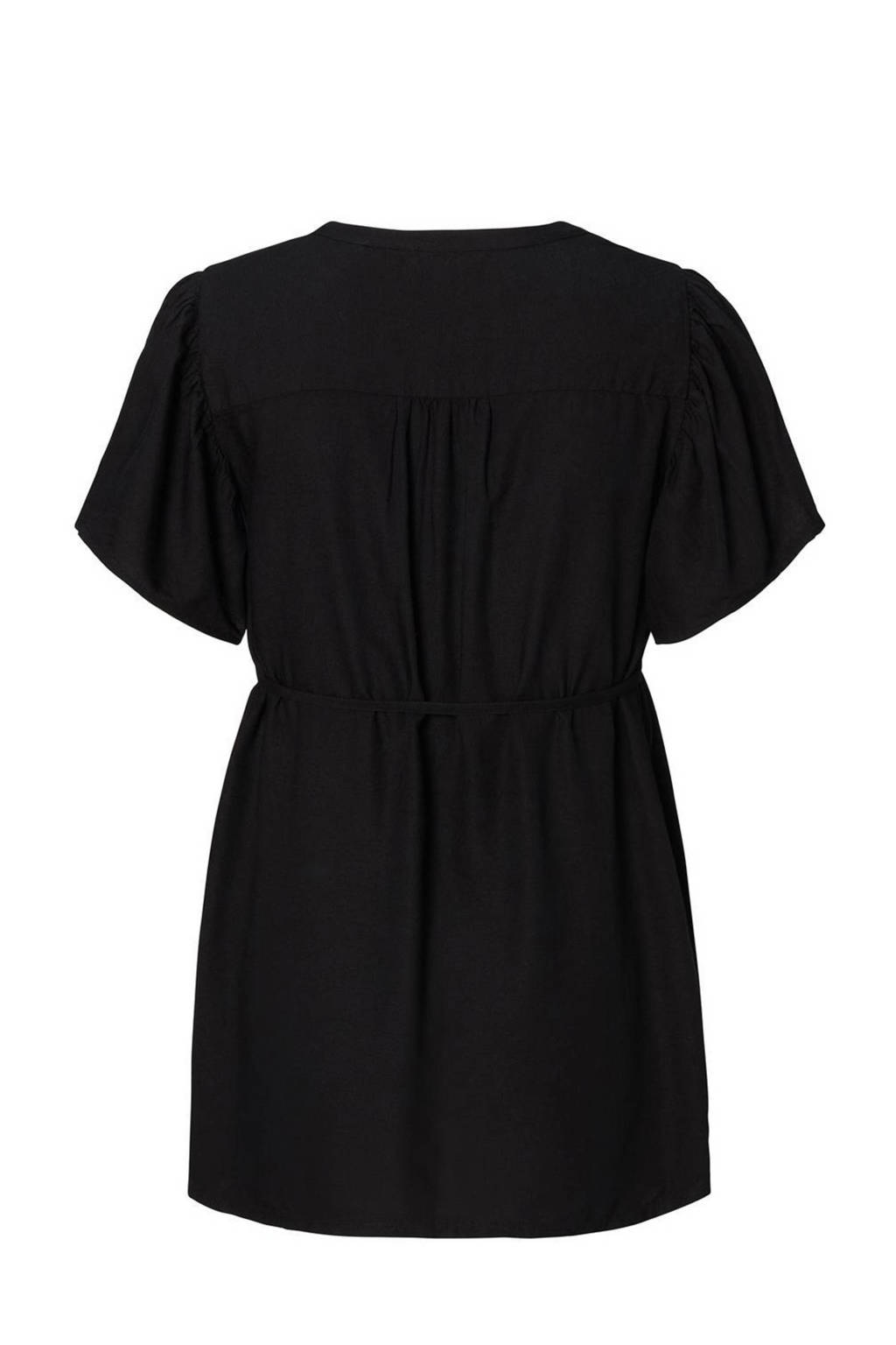 Noppies voedingstop Cotia met all over print zwart