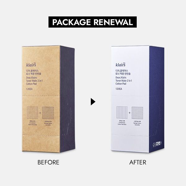 Beste Klairs - Toner Mate 2 in 1 wattenschijfje
