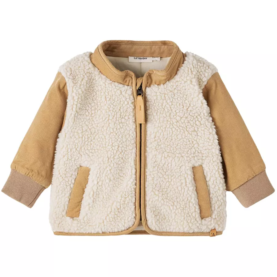 Lil'Atelier Sherpa Jacke Nbmnalo Fog
