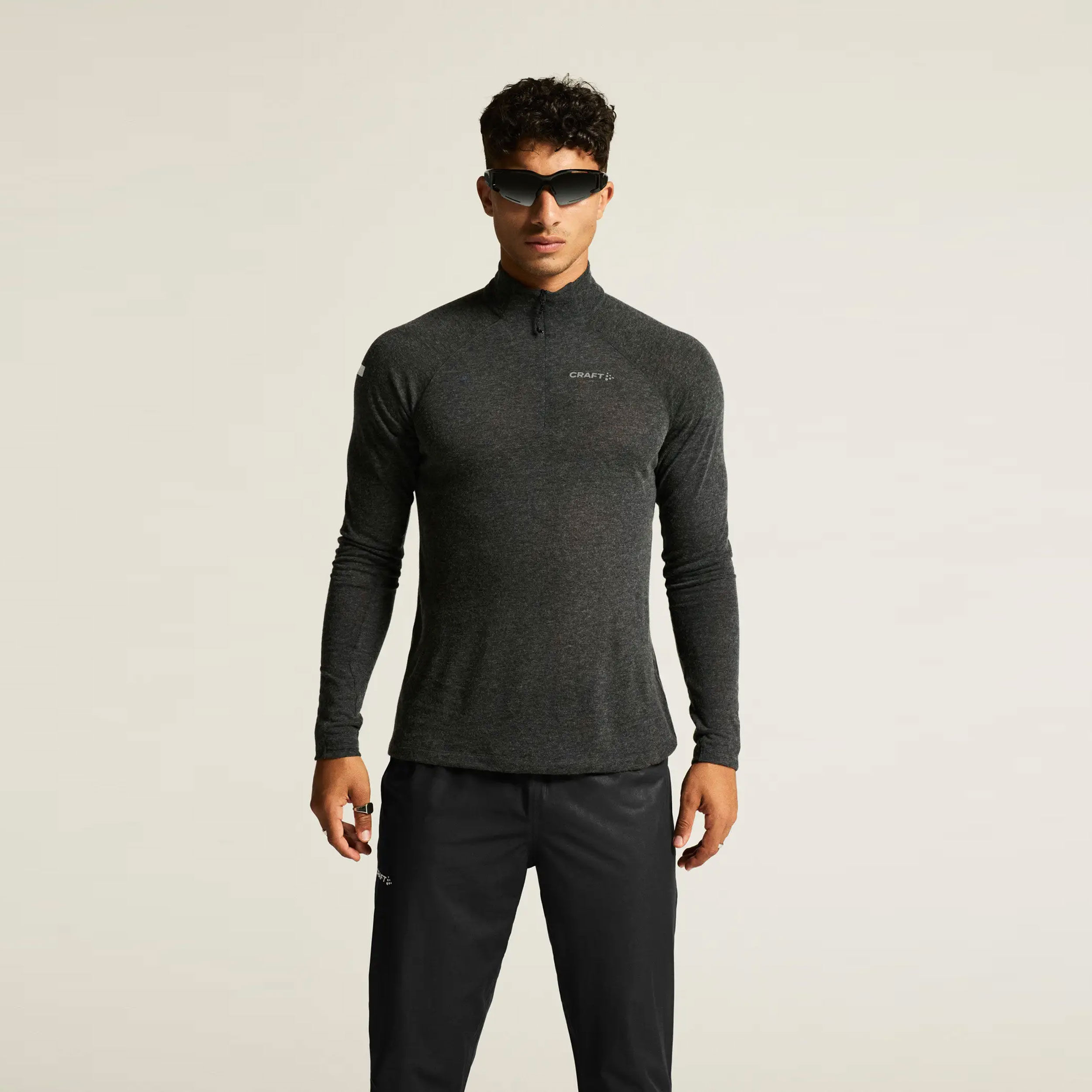 Craft ADV SUBZ 3 Maillot De Course Hommes - Gris Foncé