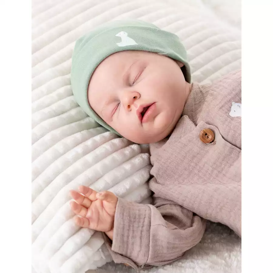 Baby Sweets Mütze Bruno, der Eisbär by Maria König sage