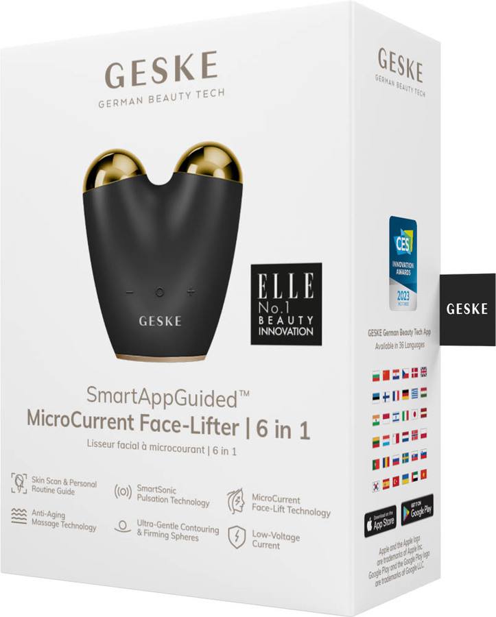 GESKE MicroCurrent Face-Lifter 6 in 1 Gray