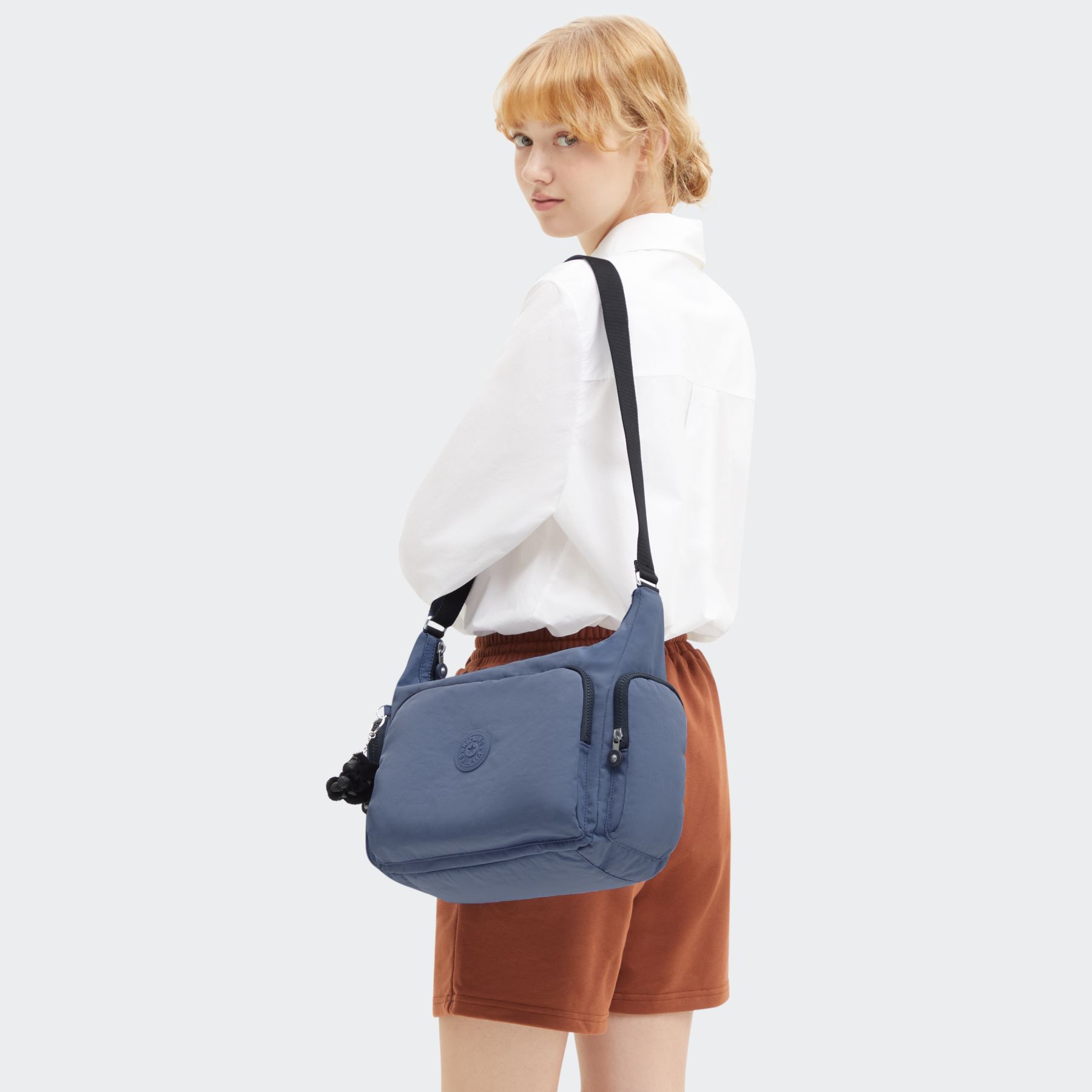 GABB Grand sac à bandoulière avec sangle réglable - Blue Lover